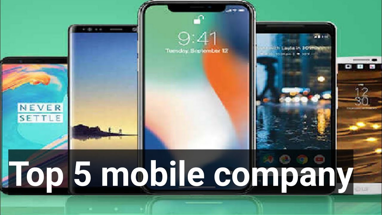 Top 5 mobile company